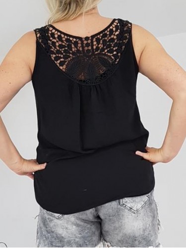 TOP GIPIURA  BLACK