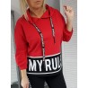 BLUZA MY RULES RED