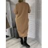 SUKIENKA PIV OVERSIZE CAMEL + SIZE