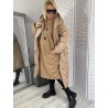 SUKIENKA PIV OVERSIZE CAMEL + SIZE