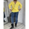 BLUZKA OVERSIZE RELAX YELLOW