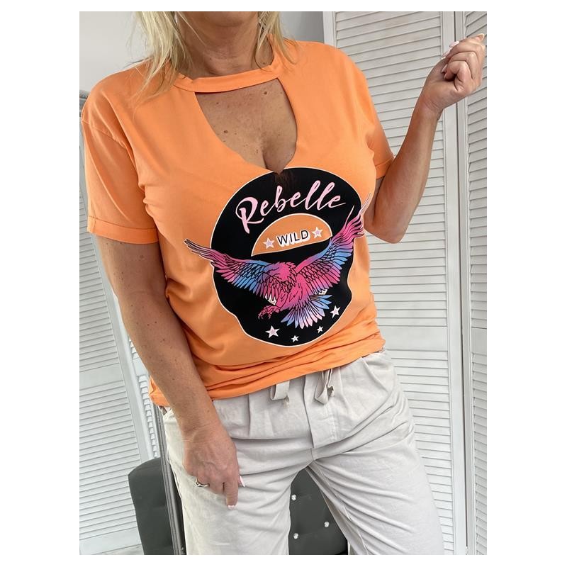 BLUZKA REBELLE  ORANGE