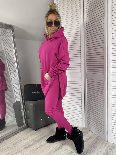 KOMPLET DRES UNI FUKSJA