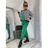 SPODNIE DRES LALELI  GREEN