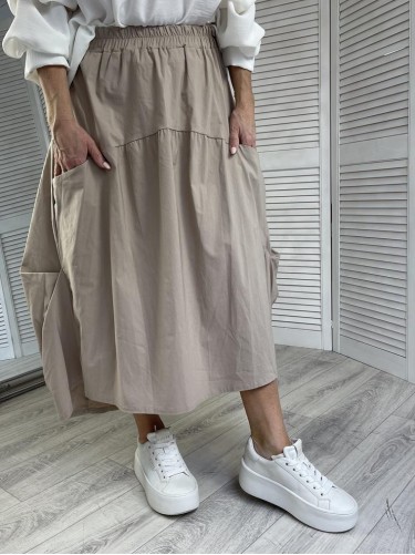SPÓDNICA ITALY ADELE BEIGE