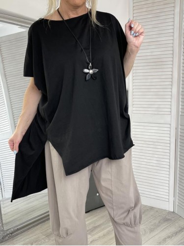 BLUZKA ITALY MIRANDA BLACK+SIZE