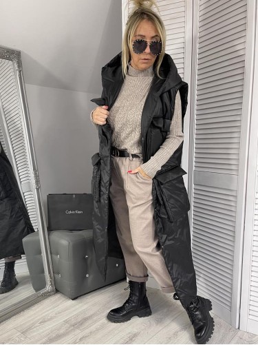 SWETER WYTŁACZANY CAPPUCCINO