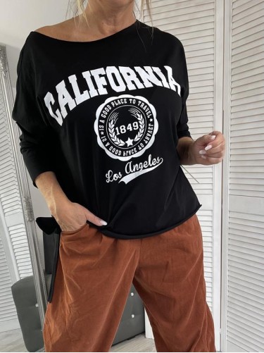 BLUZKA CALIFORNIA BLACK