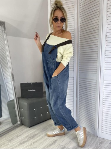 SPODNIE OGRODNICZKI FLY JEANS