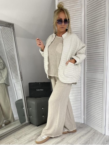 BLUZKA ITALY T.STONES  BEIGE