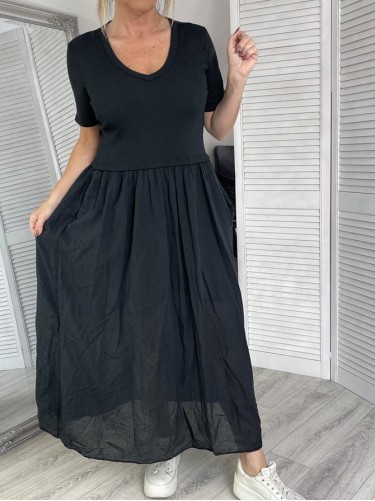 SUKIENKA FASHION STELLA BLACK