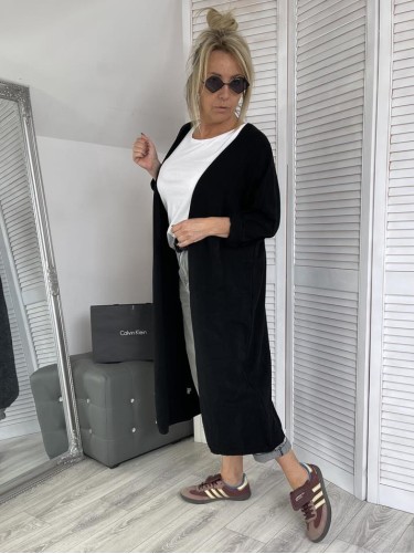 KARDIGAN SWETER CLASSIC BLACK
