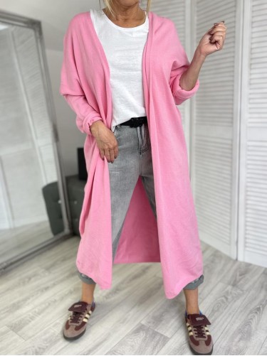 KARDIGAN SWETER CLASSIC PINK