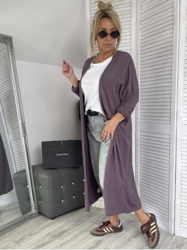 KARDIGAN SWETER CLASSIC JAGODA