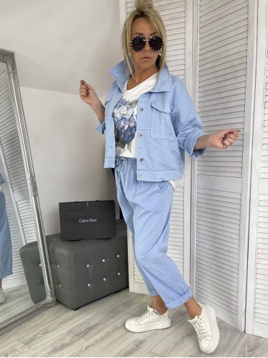 BLUZKA OVERSIZE HORTENSJA WHITE