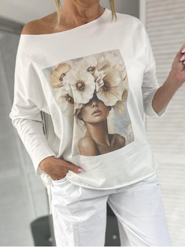 BLUZKA LASER SPRING WHITE