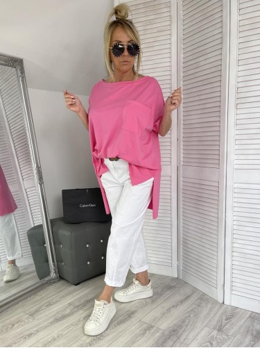 BLUZKA ADRIANNA ITALY PINK
