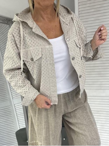 KURTKA NAIIF AŻUR BEIGE