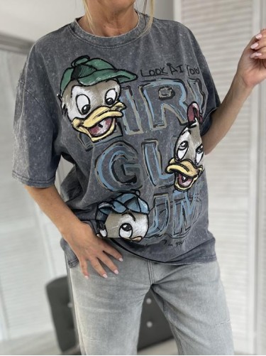 T-SHIRT KACZOR DEKATYZ GREY