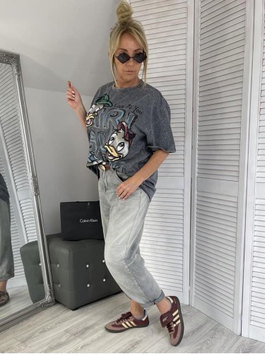 T-SHIRT KACZOR DEKATYZ GREY