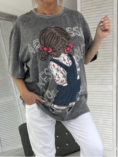 T-SHIRT OGRODNICZKA DEKATYZ GREY