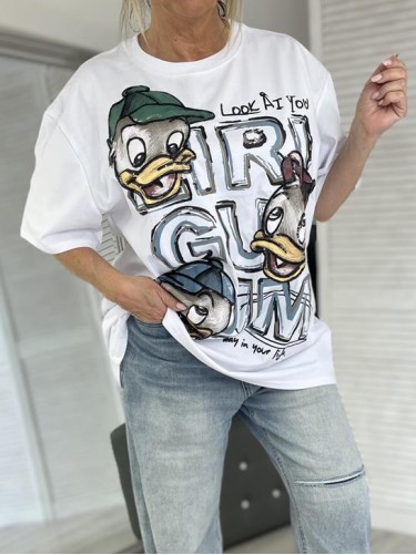 T-SHIRT KACZOR DEKATYZ WHITE