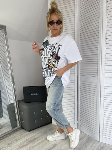 T-SHIRT KACZOR DEKATYZ WHITE