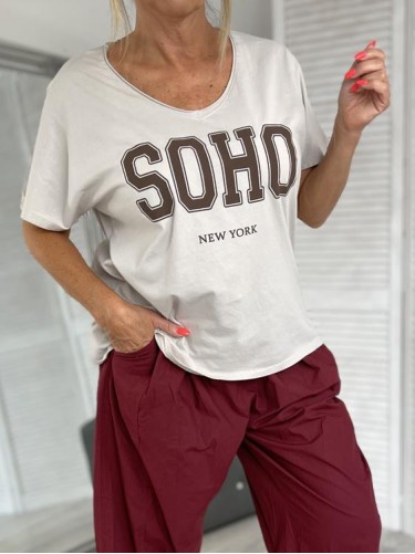 BLUZKA ITALY SOHO BEIGE