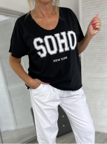 BLUZKA ITALY SOHO BLACK