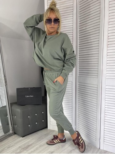 KOMPLET ITALY DRES ELIZA KHAKI