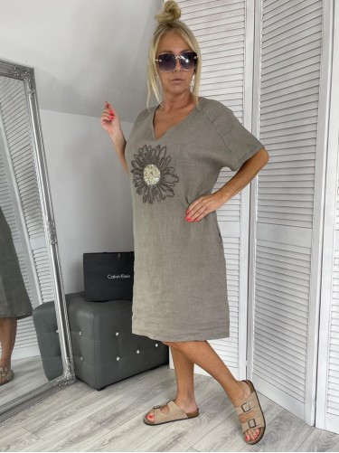 SUKIENKA LEN MARGARET FANGO