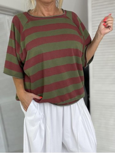 BLUZKA MUMU PASKI GREEN
