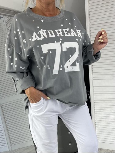 BLUZA ITALY -72-GREY