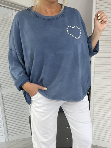 BLUZKA MUJEA DEKATYZ JEANS+SIZE
