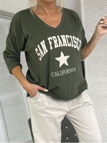 BLUZKA SAN FRANCISCO GREEN