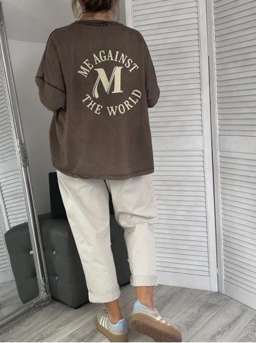 BLUZKA ME AGAINTS DEKATYZ BRONZE+SIZE