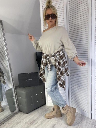 BOTKI ,GLANY EKO ZAMSZ BEIGE