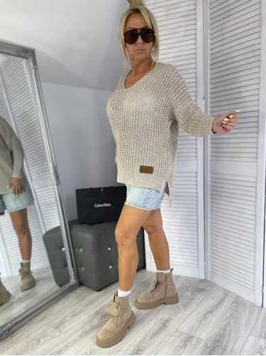 SWETER HELENA LUX BEIGE