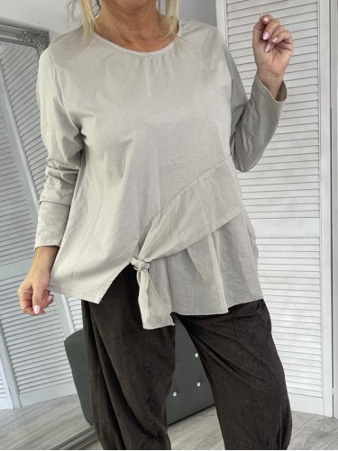 BLUZKA ITALY ELLE BEIGE
