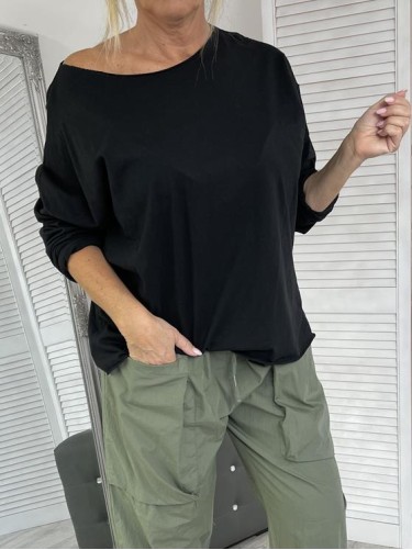 BLUZKA CLASSIC MUMU BLACK