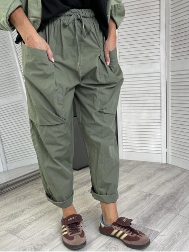 SPODNIE STELLA MILLANI GREEN