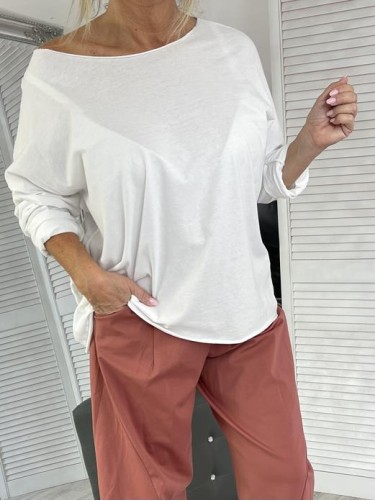 BLUZKA CLASSIC MUMU WHITE