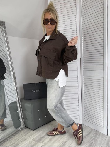 KURTKA ITALY POSE BRONZE