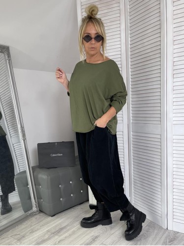 BLUZKA CLASSIC MUMU GREEN