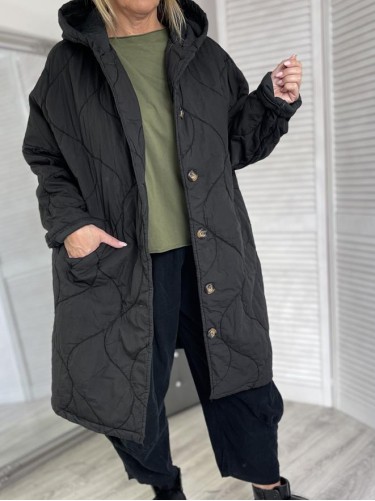 KURTKA STELLA PIKOWANA BLACK