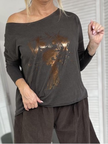 BLUZKA DEKATYZ STYLE BRONZE