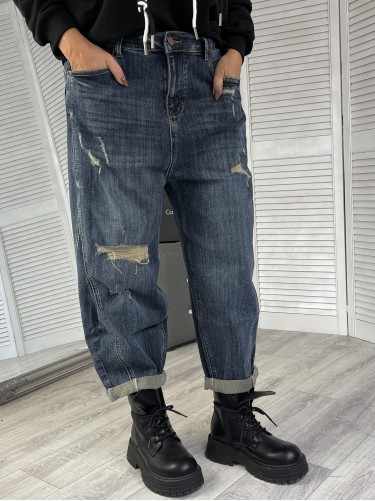 SPODNIE JEANS BALOON PRZETARCIA
