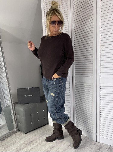 SWETER ITALY MERLIN BRONZE
