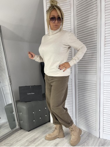 PÓŁGOLF CLASSIC ITALY BEIGE