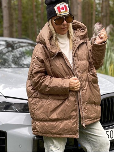 KURTKA OVERSIZE MERY COFFE